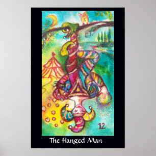 TAROTS OF THE LOST SHADOWS /THE HANGED MAN POSTER