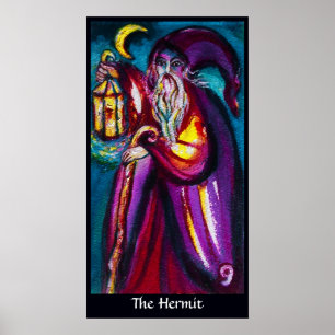 TAROTS OF THE LOST SHADOWS /THE HERMIT POSTER