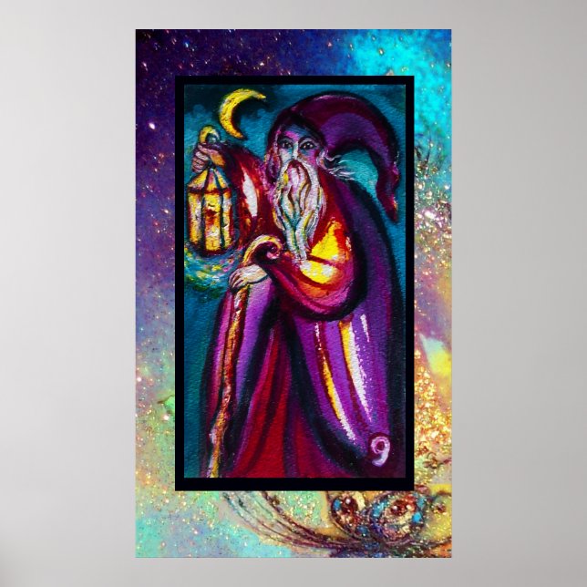 TAROTS OF THE LOST SHADOWS /THE HERMIT POSTER (Front)