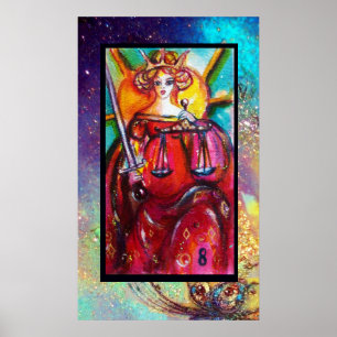 TAROTS OF THE LOST SHADOWS /THE JUSTICE POSTER