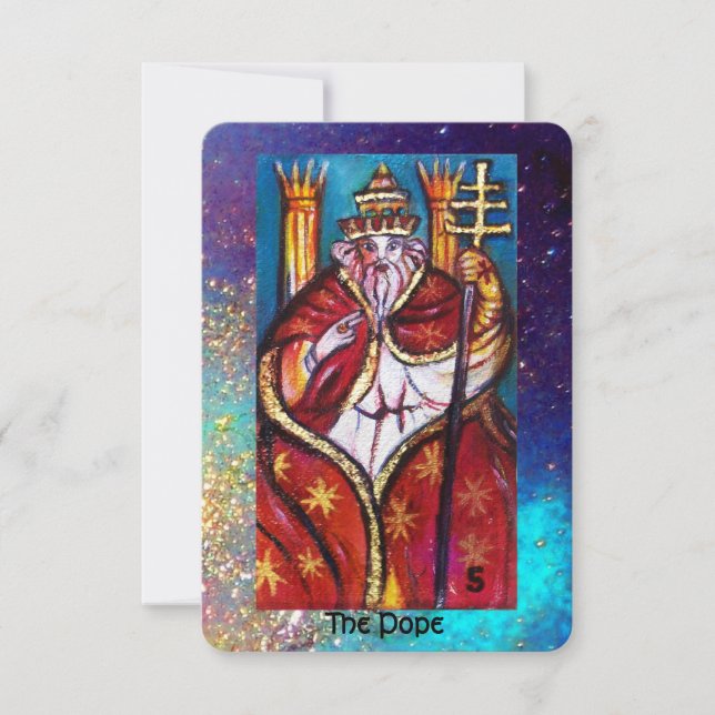 TAROTS OF THE LOST SHADOWS / THE POPE Pearl Announcement (Front)