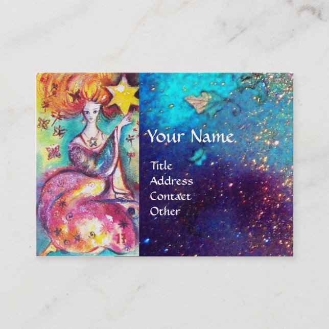 TAROTS OF THE LOST SHADOWS / THE STAR BUSINESS CARD (Front)