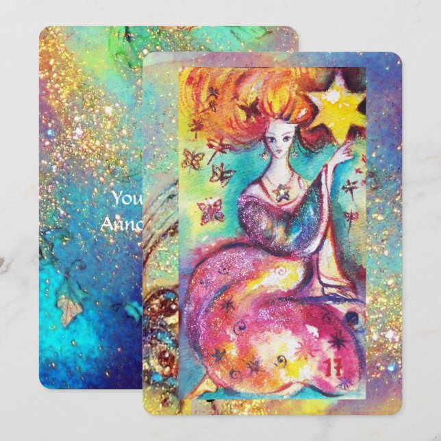 TAROTS OF THE LOST SHADOWS / THE STAR INVITATION (Front/Back)