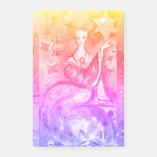 TAROTS OF THE LOST SHADOWS / THE STAR POST-IT NOTES (Front)