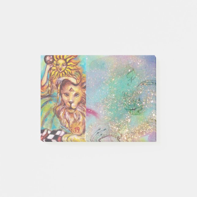 TAROTS OF THE LOST SHADOWS / THE SUN POST-IT NOTES (Front)