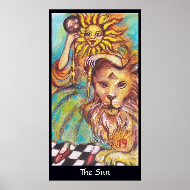 TAROTS OF THE LOST SHADOWS /THE SUN POSTER (Front)