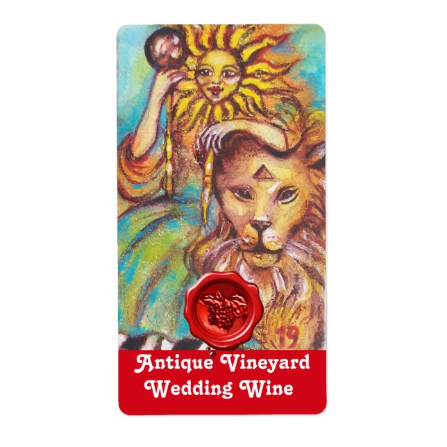 TAROTS OF THE LOST SHADOWS /THE SUN WEDDING WINE (Front)