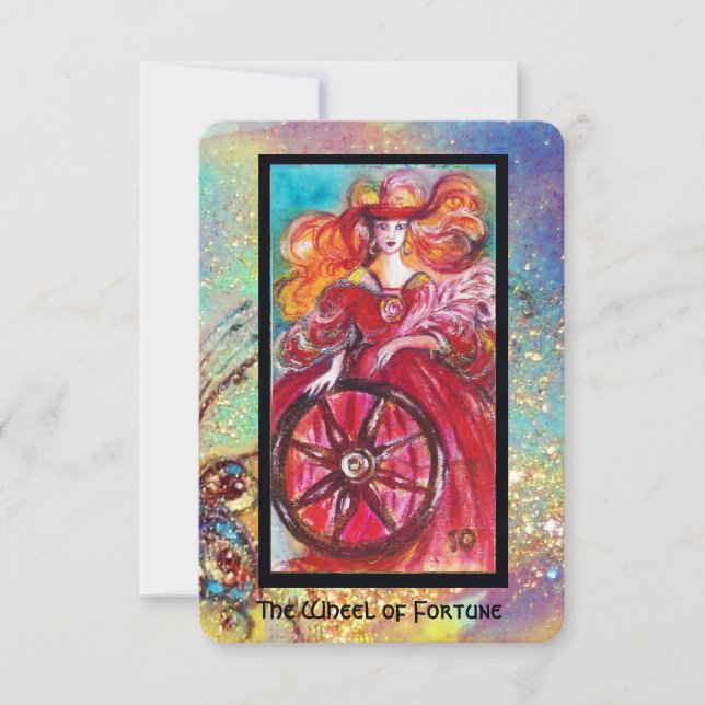 TAROTS OF THE LOST SHADOWS / THE WHEEL OF FORTUNE ANNOUNCEMENT (Front)