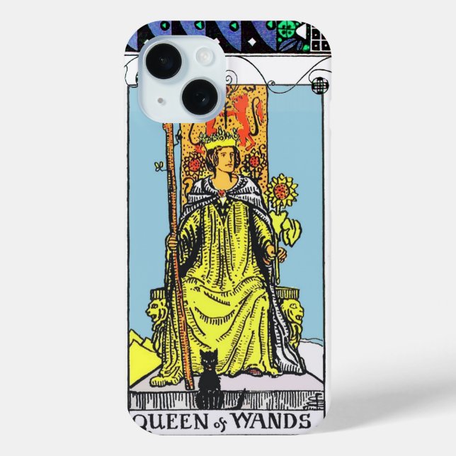 TAROTS/ QUEEN OF WANDS Case-Mate iPhone CASE (Back)