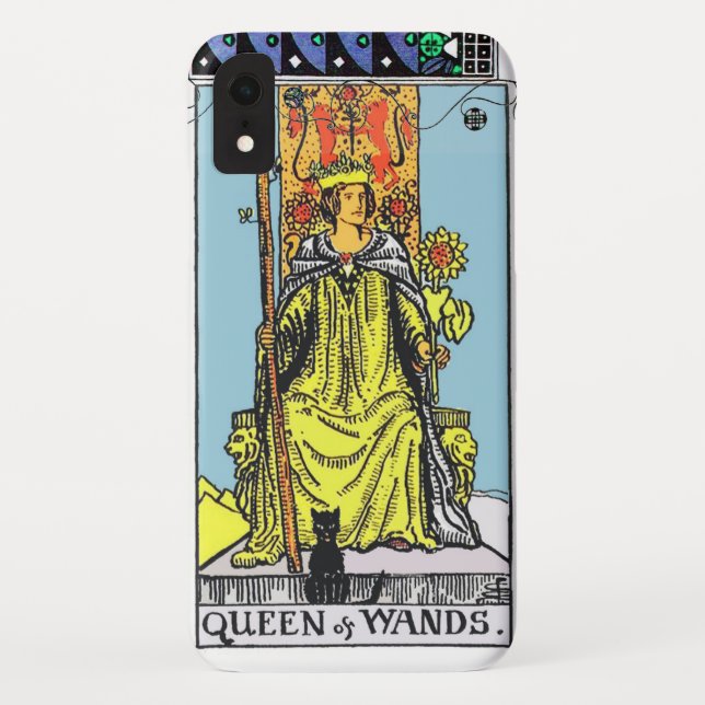 TAROTS/ QUEEN OF WANDS Case-Mate iPhone CASE (Back)