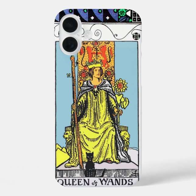 TAROTS/ QUEEN OF WANDS Case-Mate iPhone CASE (Back)