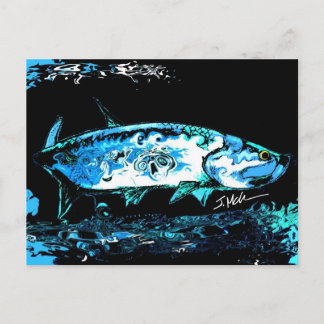 Tarpon Blues Postcard