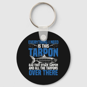 Tarpon Fishing Spot Rod And Reel Combo Tarpon Fish Key Ring