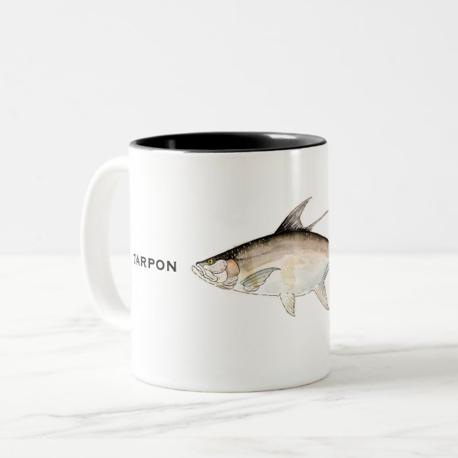 Tarpon Mug | Fish Mug (Front Left)