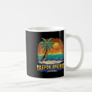 Tarpon Springs Florida Vintage Distressed Souvenir Coffee Mug
