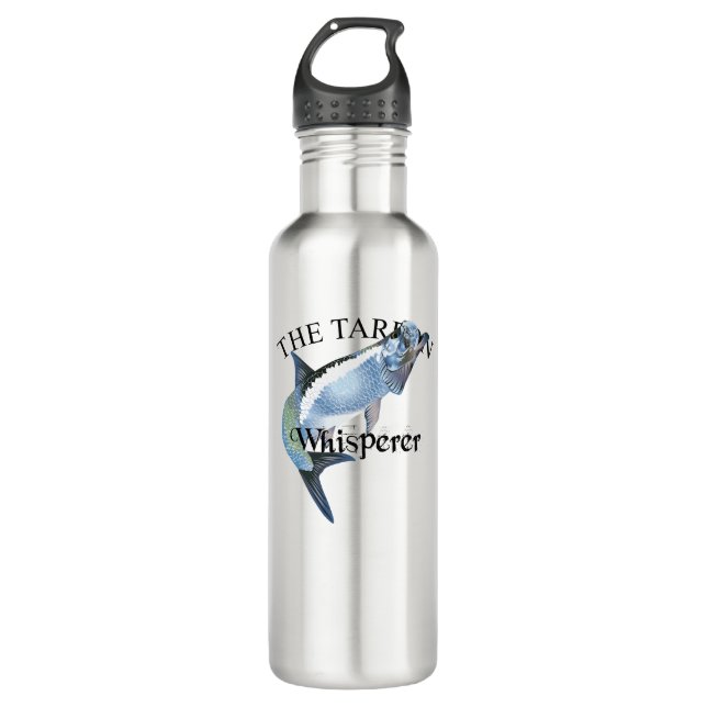 Tarpon Whisperer 710 Ml Water Bottle (Front)