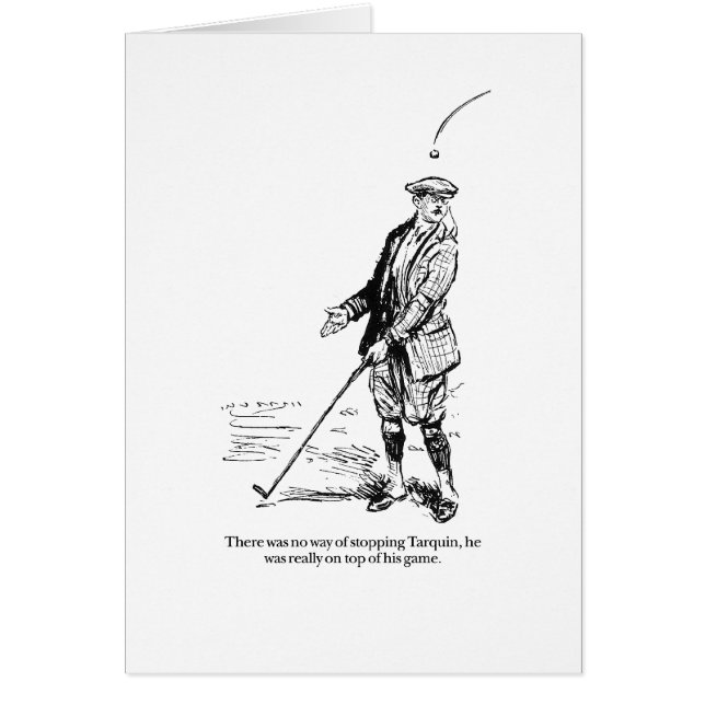 Tarquin and Golf (Front)