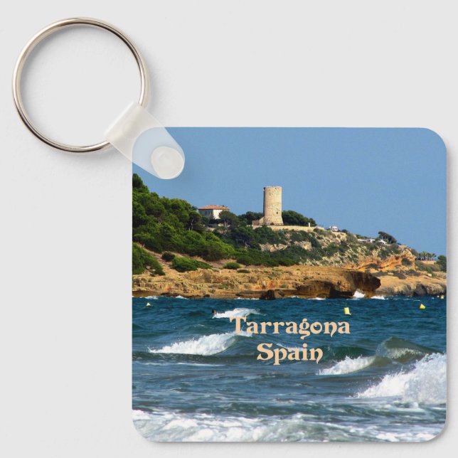 Tarragona, Spain Key Ring (Front)