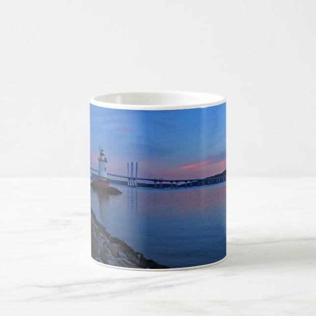 Tarrytown at Sunset Coffee Mug (Center)