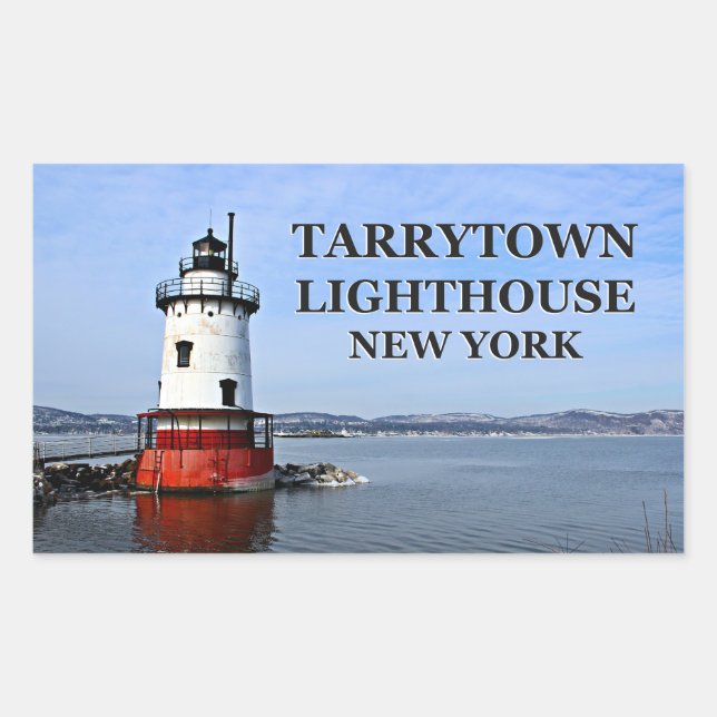 Tarrytown Lighthouse, New York Stickers (Front)