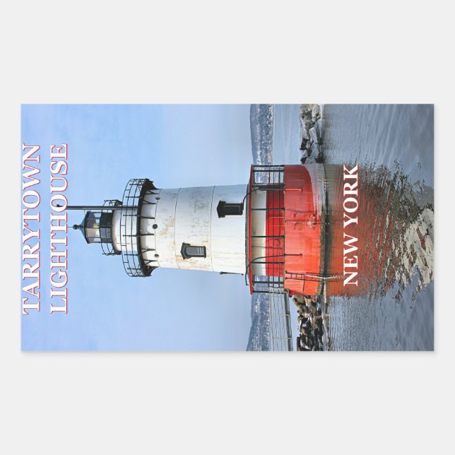 Tarrytown Lighthouse, New York Stickers (Front)