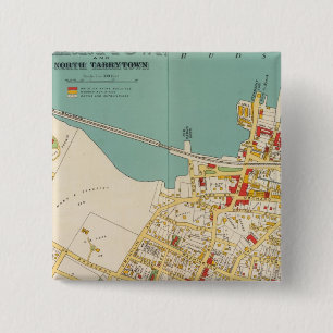 Tarrytown, N Tarrytown 15 Cm Square Badge