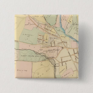 Tarrytown, N Tarrytown, New York 15 Cm Square Badge