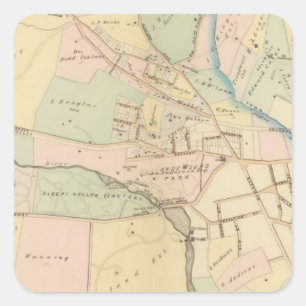 Tarrytown, N Tarrytown, New York Square Sticker