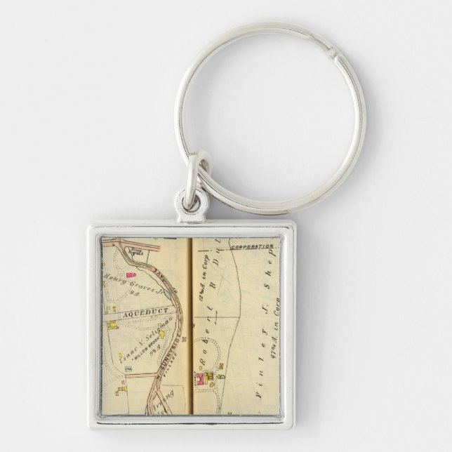 Tarrytown, New York 6 Key Ring (Front)