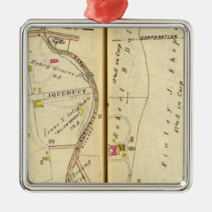 Tarrytown, New York 6 Metal Ornament