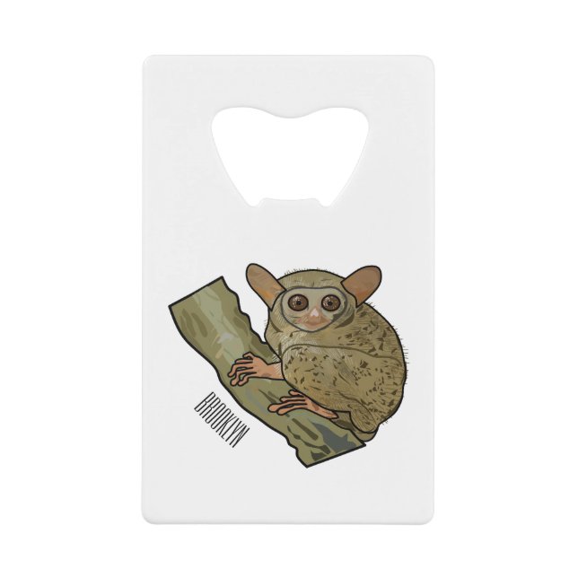 Tarsier cartoon illustration  (Front)