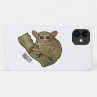 Tarsier cartoon illustration