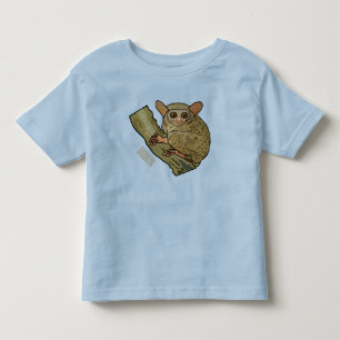 Tarsier cartoon illustration  toddler T-Shirt