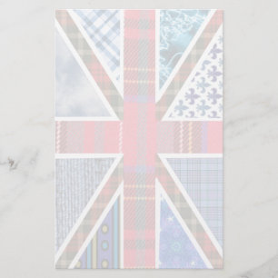 Tartan and Fabric Patterns British Flag paper