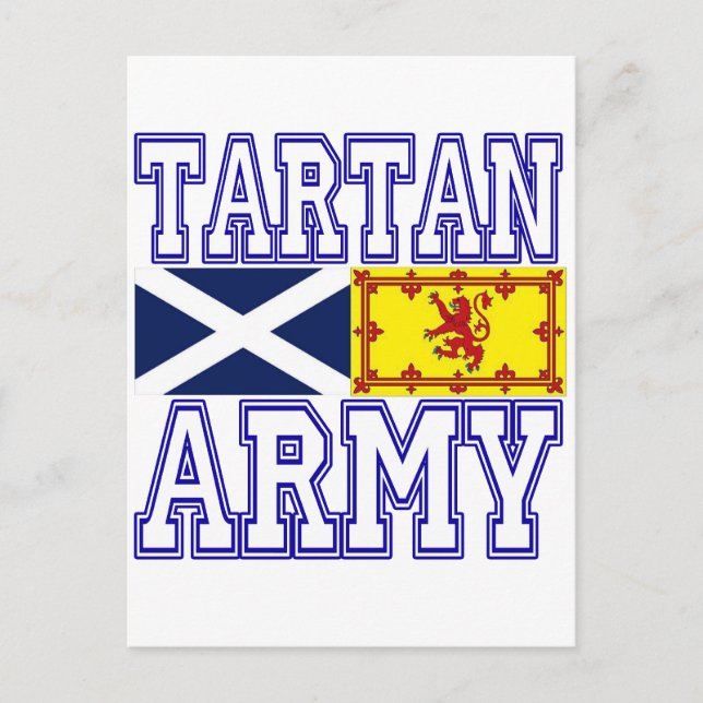 Tartan Army Postcard (Front)