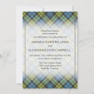 Tartan Beauty Campbell Family  Scottish Plaid