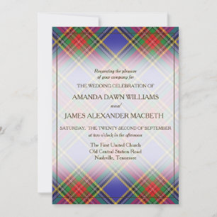 Tartan Beauty Clan MacBeth Scottish Plaid