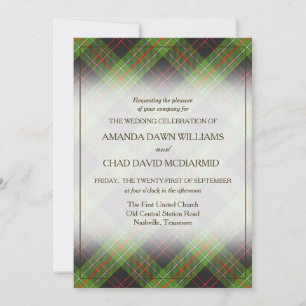 Tartan Beauty Clan MacDiarmid Scottish Plaid