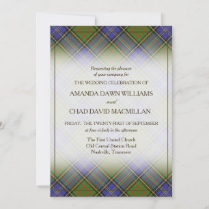 Tartan Beauty Clan MacMillan Hunting Plaid