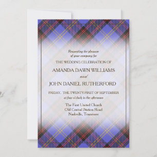 Tartan Beauty Clan Rutherford Scottish Plaid