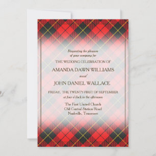 Tartan Beauty Clan Wallace Scottish Plaid