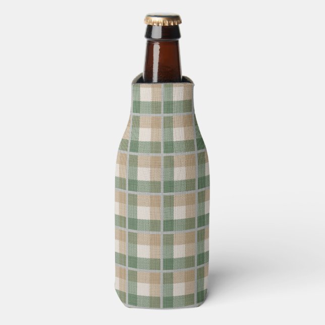 Tartan Bottle Cooler (Bottle Front)