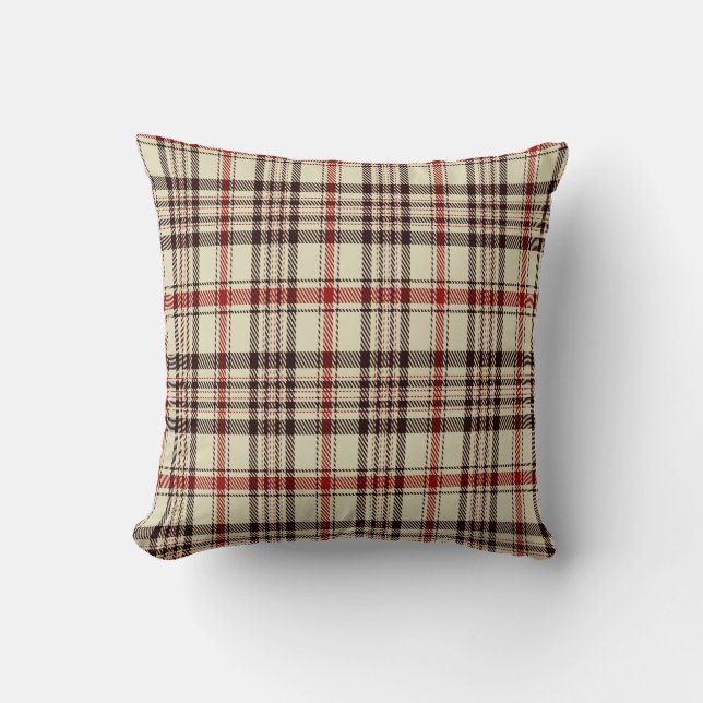 Tartan Brown       Cushion (Front)