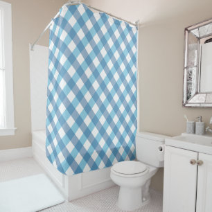 Tartan Check Pattern  Shower Curtain
