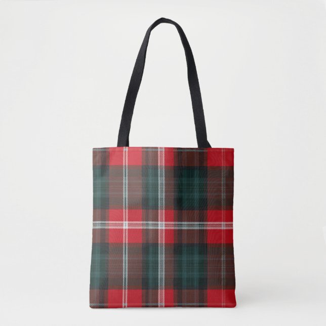 Tartan Chic Tote Bag (Front)