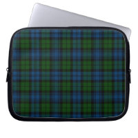 Tartan Clan Campbell Military Plaid Green Blue