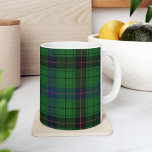 Tartan Clan Davidson Plaid Green Black Check Coffee Mug<br><div class="desc">Classic coffee mug featuring the popular traditional clan Davidson Scottish plaid pattern. This classic elegant plaid pattern makes this hot chocolate cup an appreciated gift to every true coffee or tea lover on any special occasion or treat yourself</div>