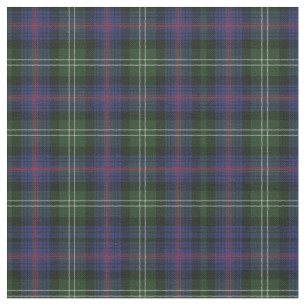 Tartan Clan Sutherland Pattern Plaid Fabric