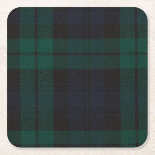 Tartan Custom Square Coasters