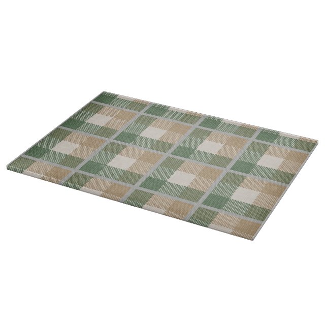 Tartan Cutting Board (Corner)